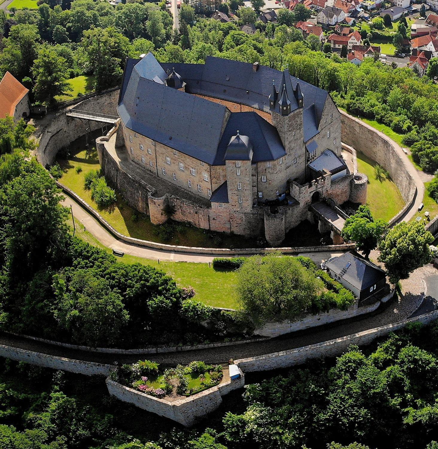 Schloss Spangenberg Eksteriør billede